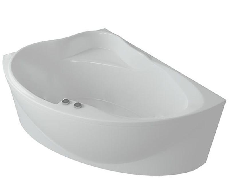 Приобрести акриловая ванна асимметричная aquatek альтаир l 160x120 см