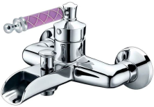 Boheme Смеситель для ванны Vogue, хром\фиолетовый 223-MR-V