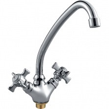 HAIBA Смеситель для кухни 249мм, хром HB-4924