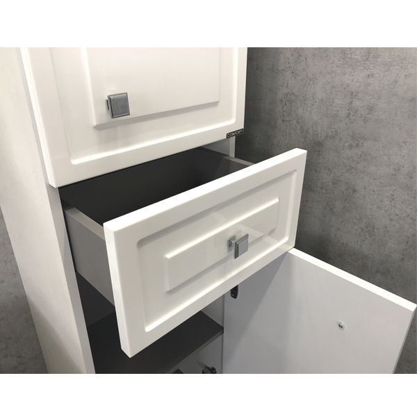 Приобрести сomforty пенал "феррара-40" белый глянец