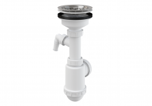Сифон для мойки AlcaPlast A446P Ø50/40