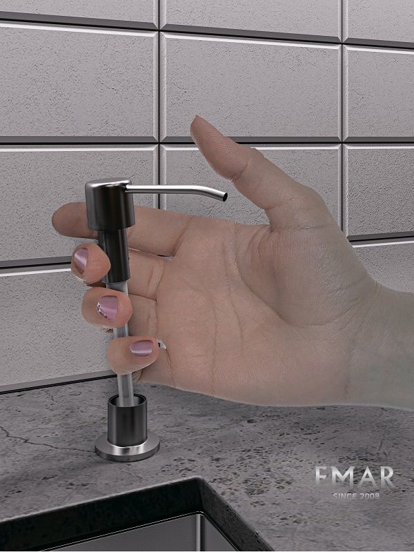 Приобрести emar дозатор для моющего средства, хром ед-401 chrome