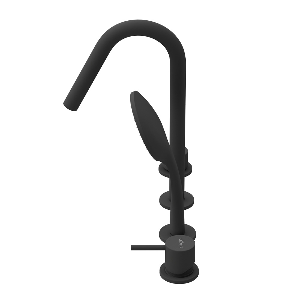 Приобрести cezares смеситель на борт ванны leaf-bvdm4-l-nop