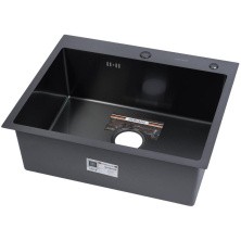 Gerhans Кухонная мойка 60х50 см, графит
