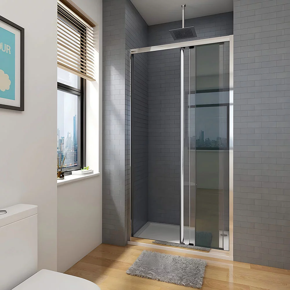 Приобрести veconi душевая дверь vianno 120х195 см, хром, прозрачное vn28-120-01-c8