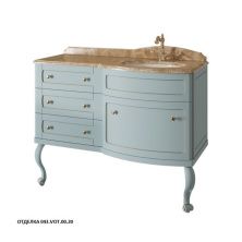 Caprigo Тумба с раковиной IMPERIO 120 см, правая, голубая, эмаль