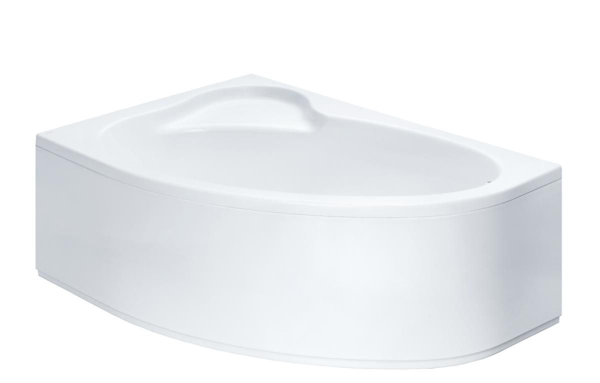 Приобрести santek эдера асимметричная акриловая ванна 170х110 см, левостороняя, белая