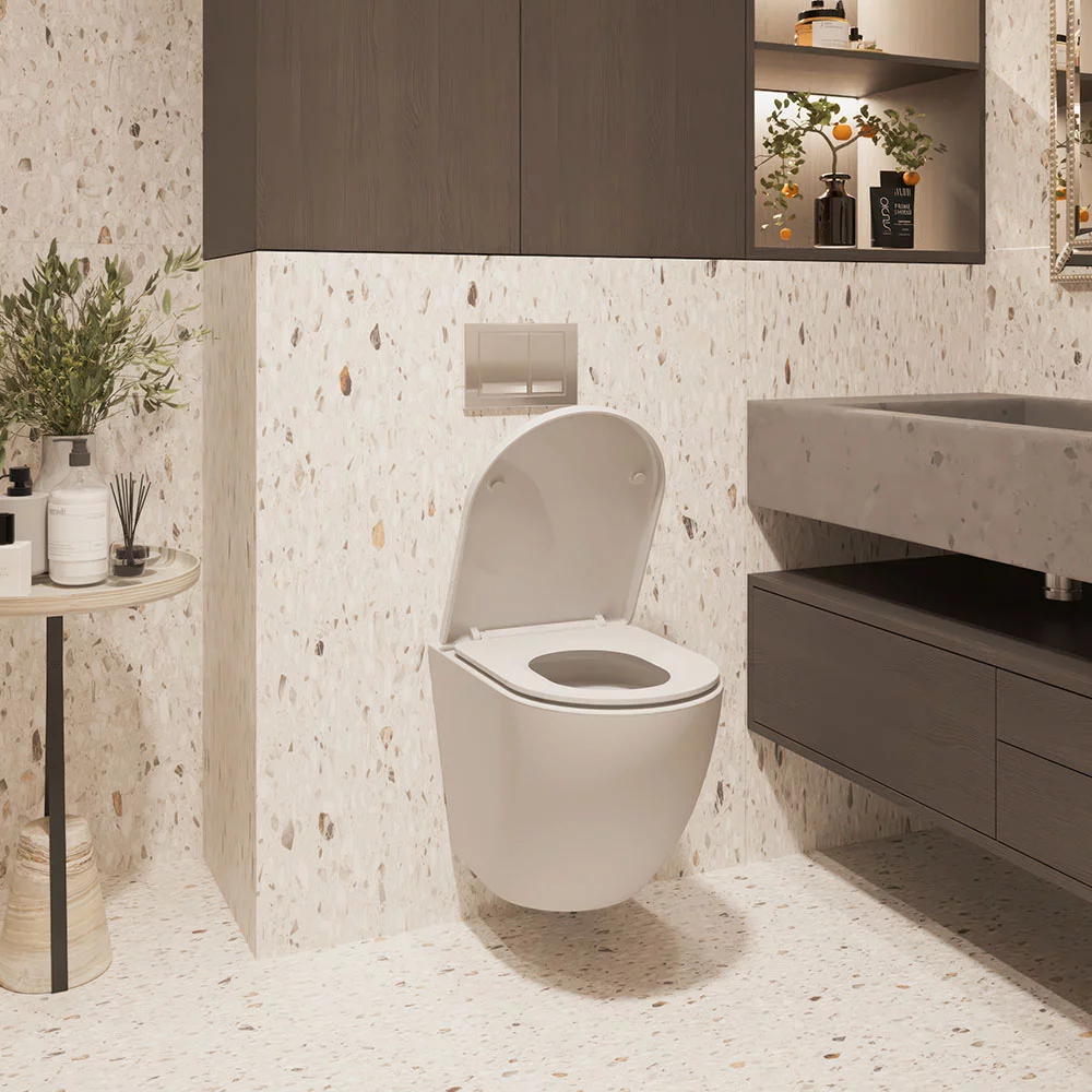 Приобрести veconi унитаз подвесной tondo rimless белый vcn1-52r