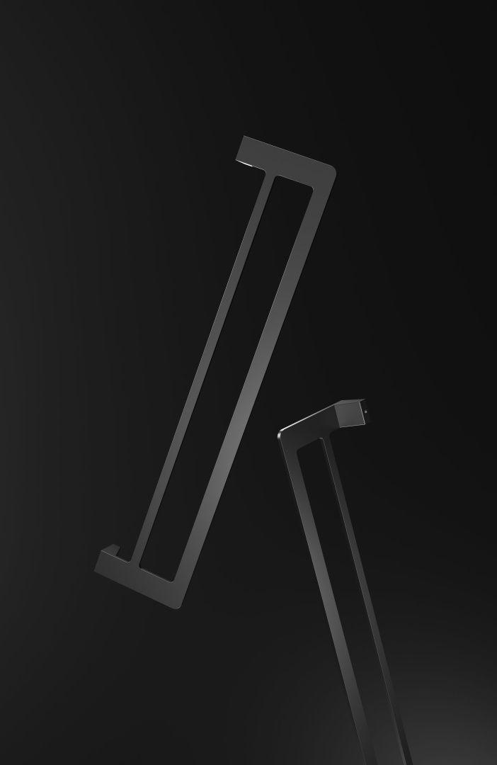 Приобрести полотенцедержатель двойной wonzon & woghand, черный матовый (ww-v2102-mb)