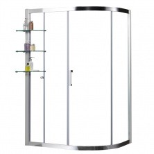 Душевое ограждение Azario Victoria AZ-NNQ2131-1 120x90 см, хром, прозрачное
