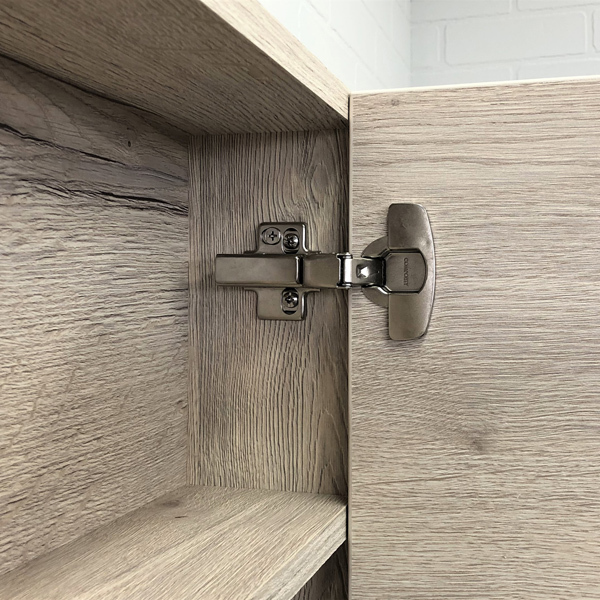 Приобрести сomforty зеркало-шкаф "марио-60", дуб дымчатый