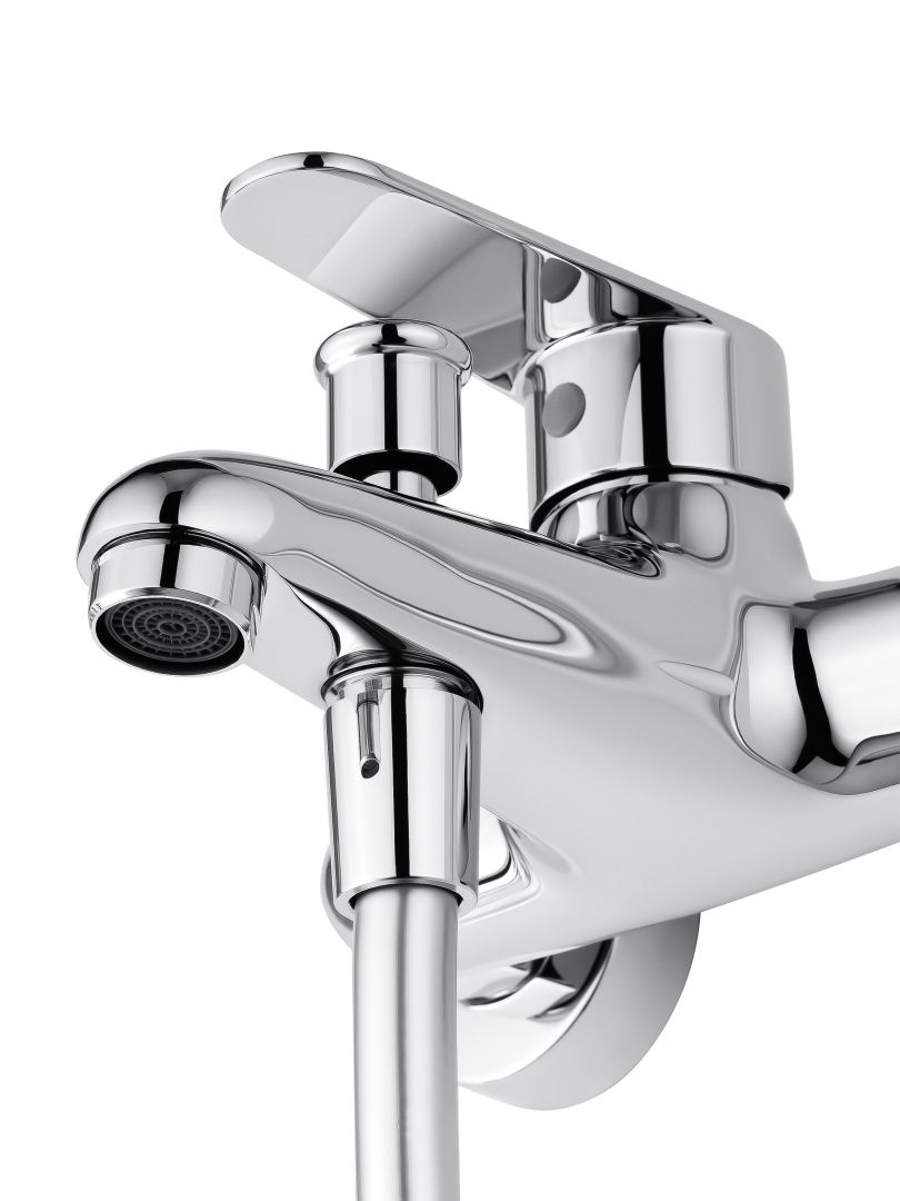 Приобрести смеситель для ванны с душевым гарнитуром wonzon & woghand alfa, хром (ww-ae3205-cr)