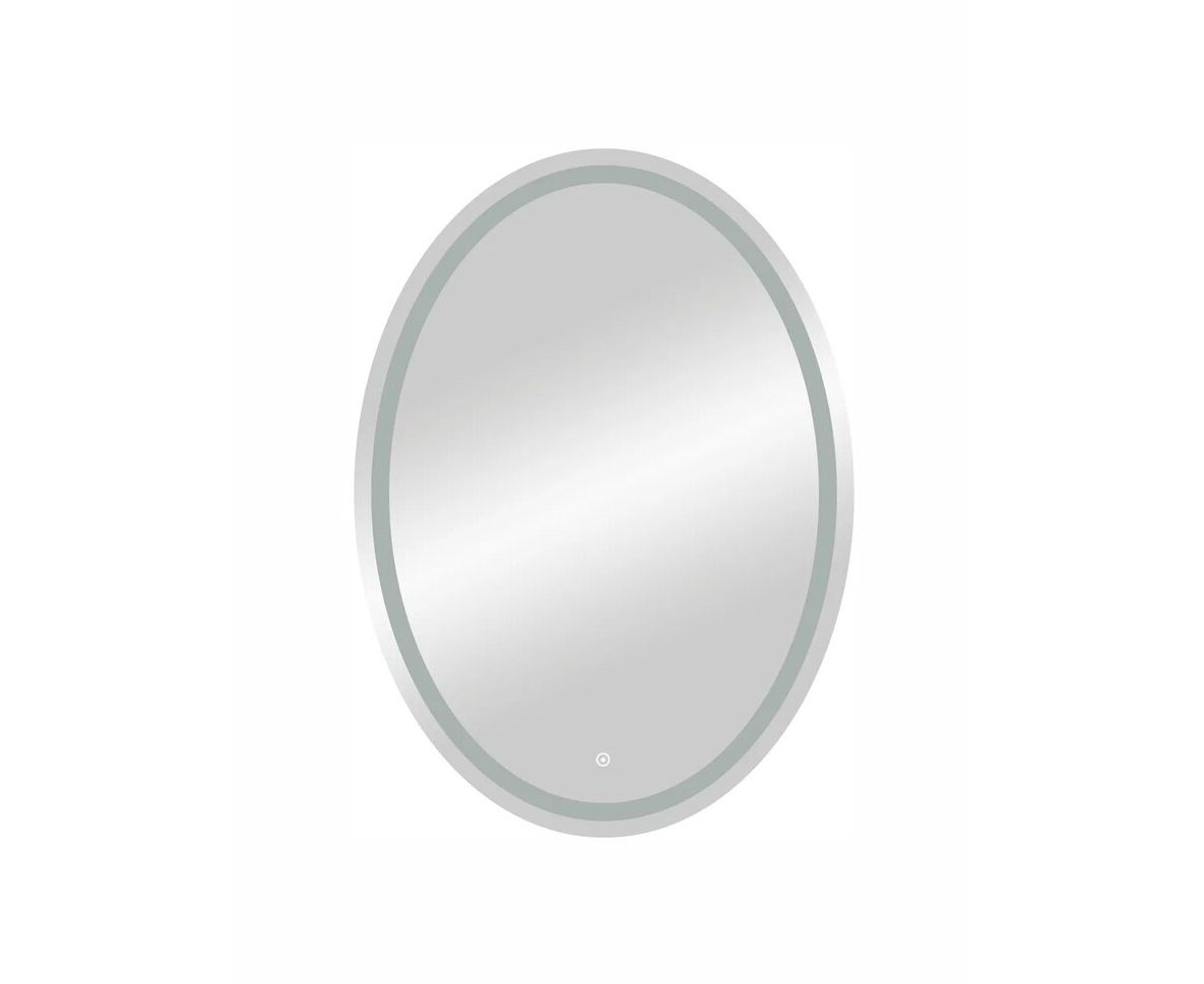 Приобрести continent зеркало с подсветкой verso 57х77 см, сенсорный включатель, белое