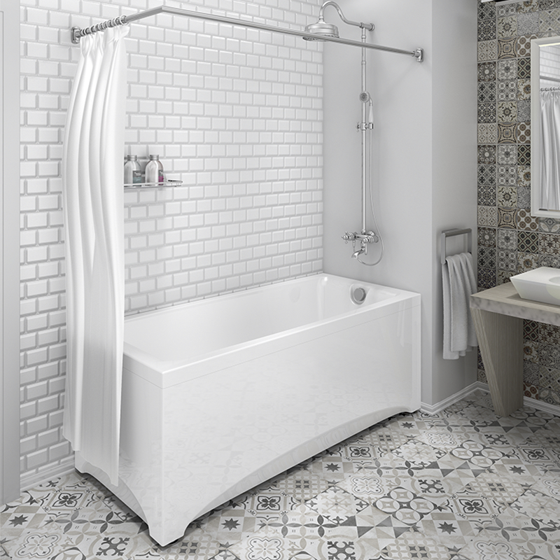 Приобрести акриловая ванна радомир веста 150x70 см ( комплект каркас )