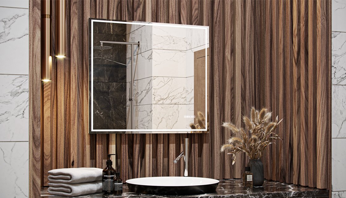 Приобрести зеркало velvex klaufs media 80 см c антизапотеванием, bluetooth, подсветка, сенсорное управление, zkkla.me.80.al