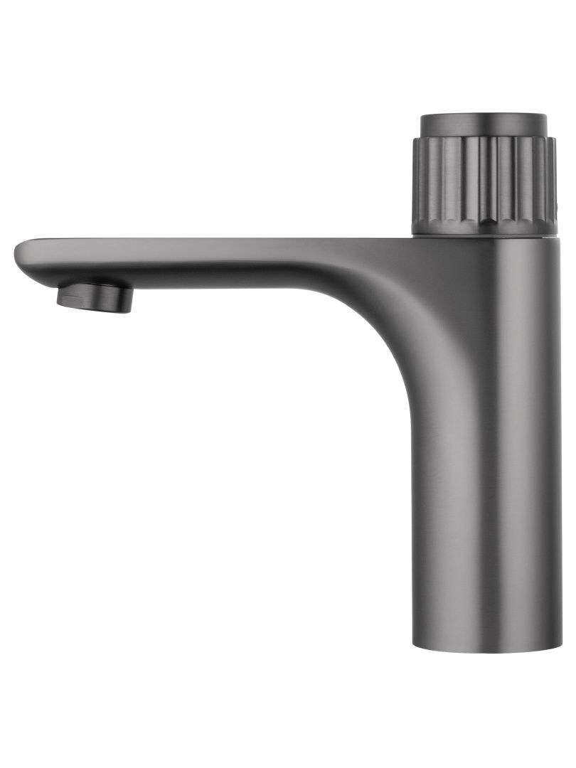 Приобрести смеситель для раковины wonzon & woghand click, темный графит (ww-a40412-bgg)