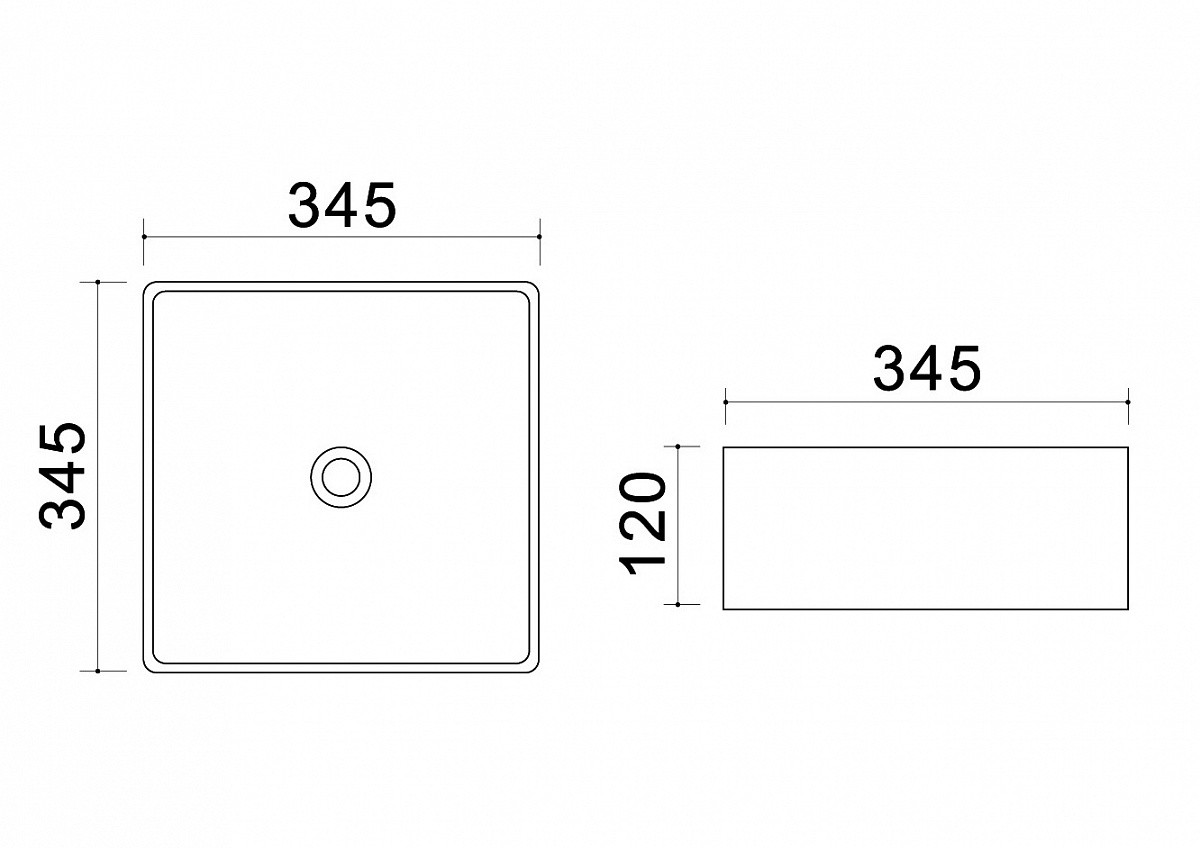 Приобрести azario раковина накладная 34,5х34,5 см, белая az-41314