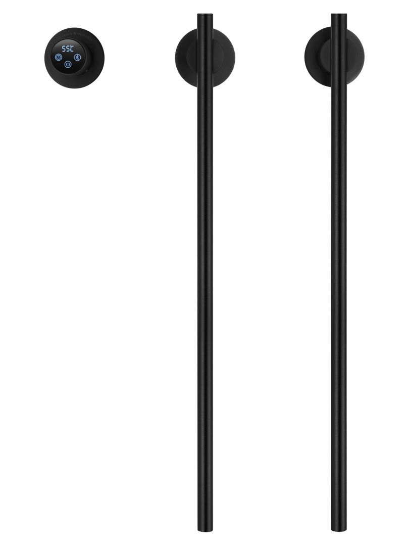 Приобрести полотенцесушитель электрический встраиваемый wonzon & woghand dortmund, черный матовый (ww-a362-mb)