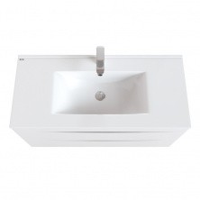 IDDIS Раковина встраиваемая 100 см, белая 0131000i28