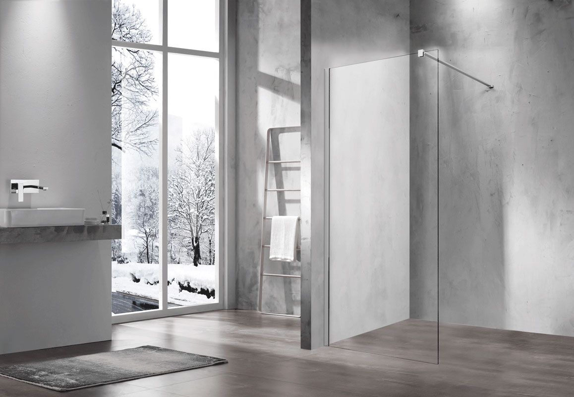 Приобрести vincea душевая перегородка walk-in 110 см, прозрачное, хром vsw-1h110cl