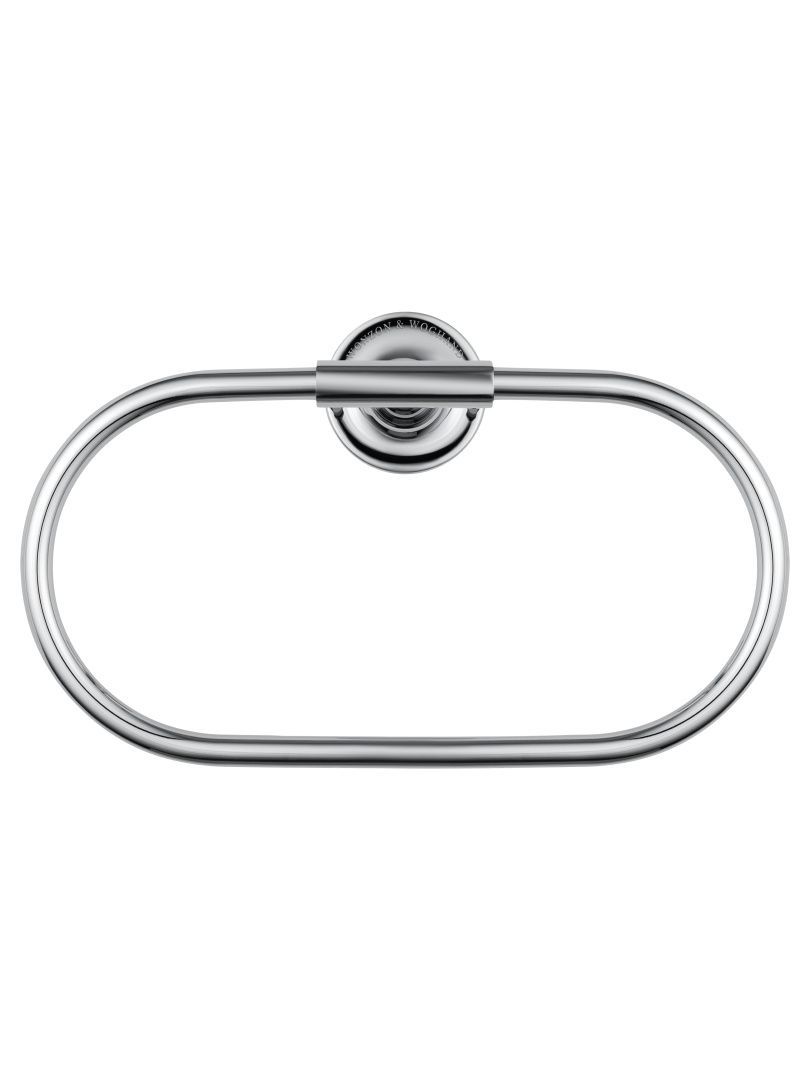 Приобрести кольцо для полотенец wonzon & woghand simple, хром (ww-6513)