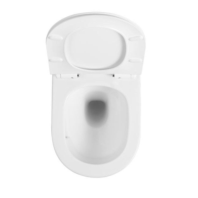 Приобрести sole унитаз подвесной torr turbo, безободковый с сиденьем дюропласт, микролифт ут000090240