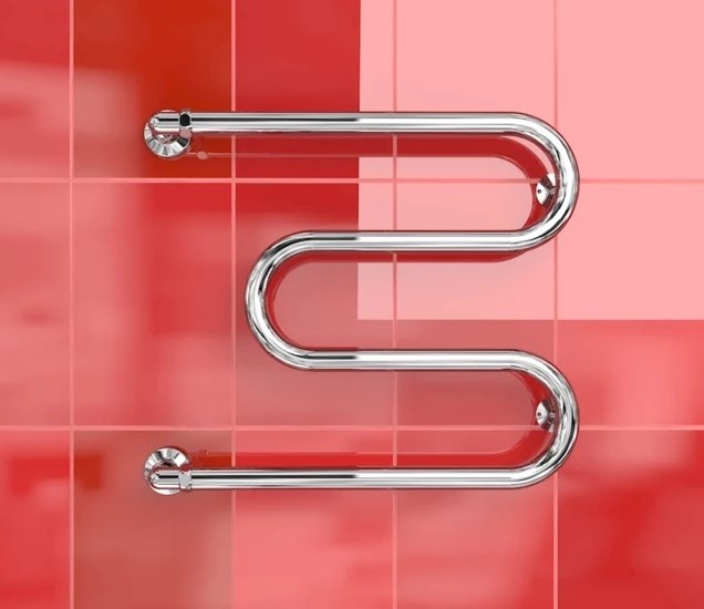 Приобрести двин полотенцесушитель м 600x500 мм, м-образный, водяной, хром 4627086038978