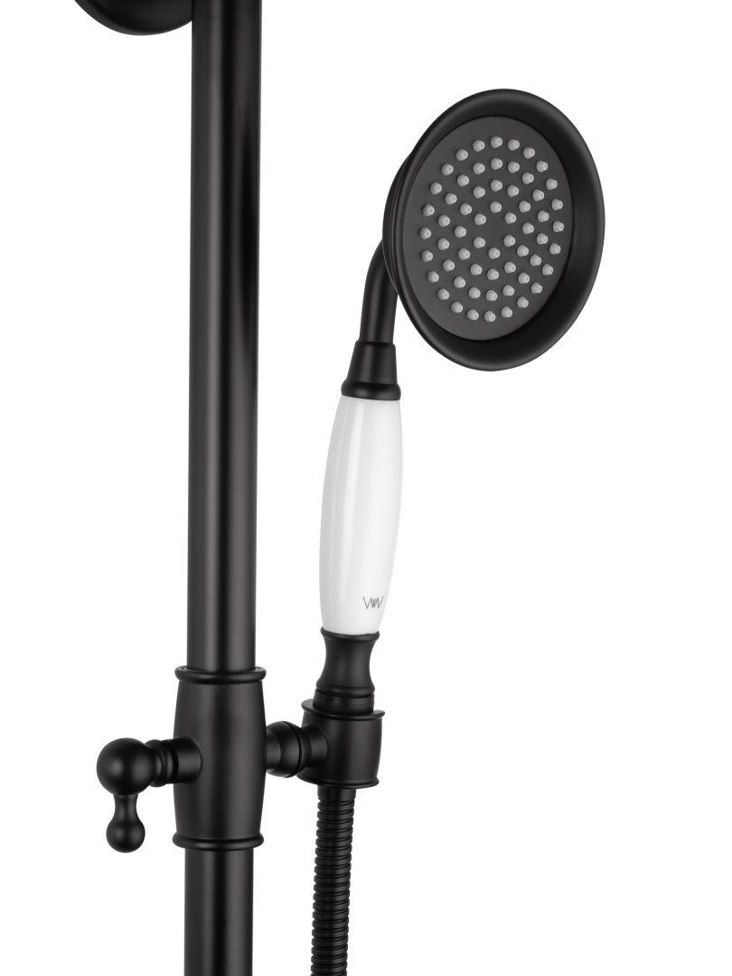 Приобрести душевая система wonzon & woghand steam, черный матовый (ww-88739008-mb)