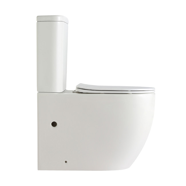 Приобрести briz унитаз компакт bianco безободковый, сиденье дюропласт с микролифтом, белый