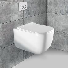Vincea Унитаз подвесной Form, ультратонкое сиденье, микролифт, белый VT1-35