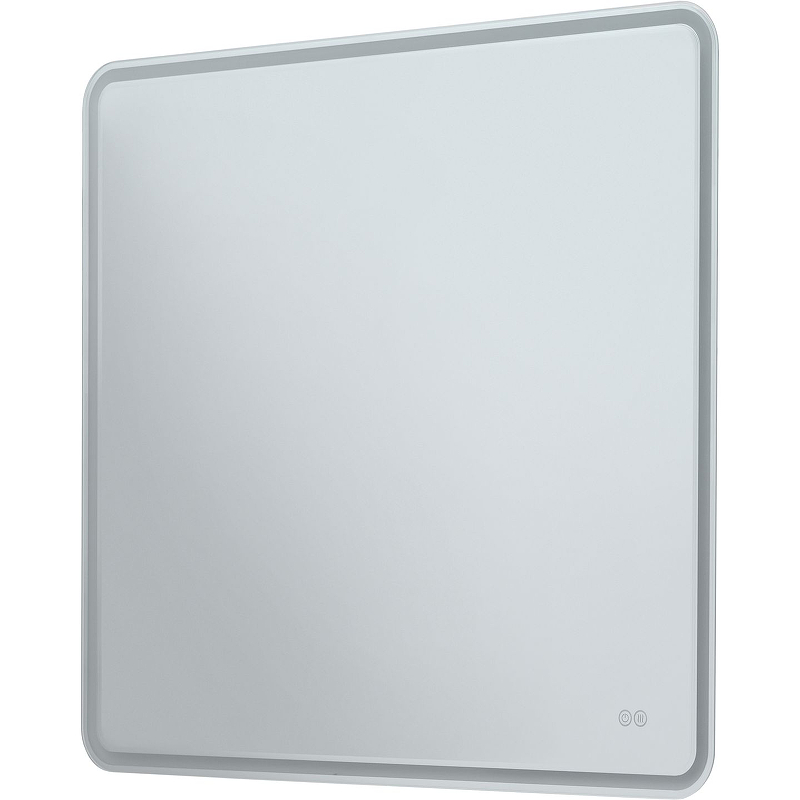 Приобрести aquanet зеркало ирис 80x80 см с led подсветкой и подогревом