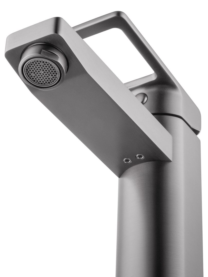 Приобрести смеситель для раковины wonzon & woghand frame, темный графит (ww-88139010-bgm)