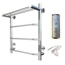 Тругор Электрический полотенцесушитель П4 400х600 мм Пэк сп 6 с полкой, хром 00-00031637