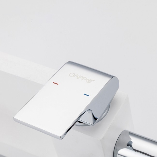 Приобрести gappo встроенный гигиенический душ g7296 с бумагодержателем, белый/хром