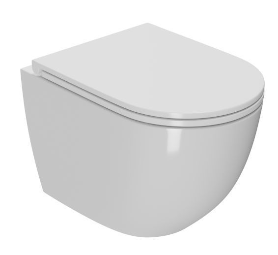 Приобрести sintesi подвесной безободковый унитаз evi tornado 3,0 с крышкой-сиденьем дюропласт, микролифт