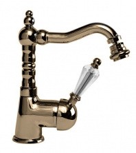 CEZARES Смеситель для биде VINTAGE с донным клапаном, бронза VINTAGE-BSM2-02-Sw