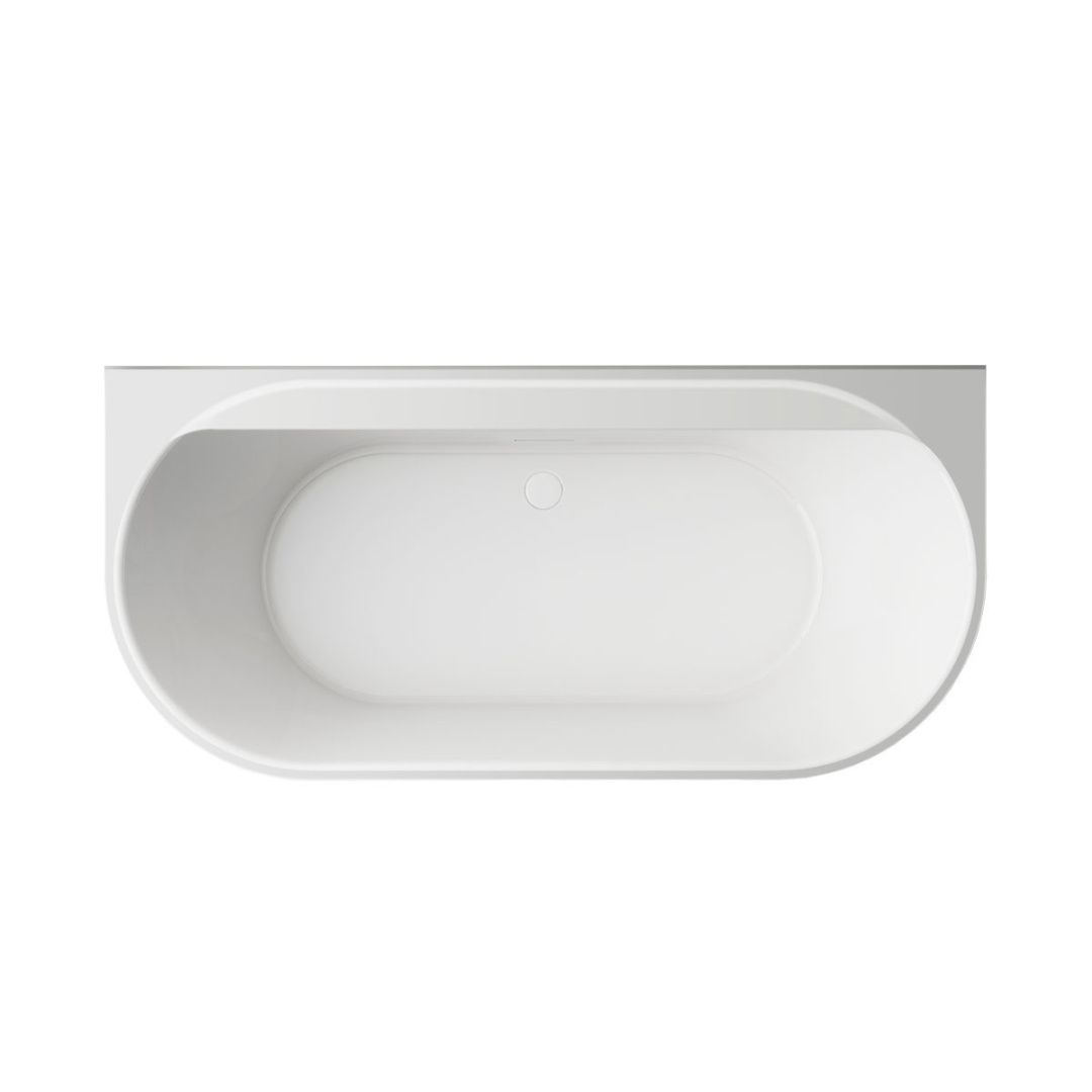 Приобрести vincea пристенная ванна 170х80 см, белая vbt-621b