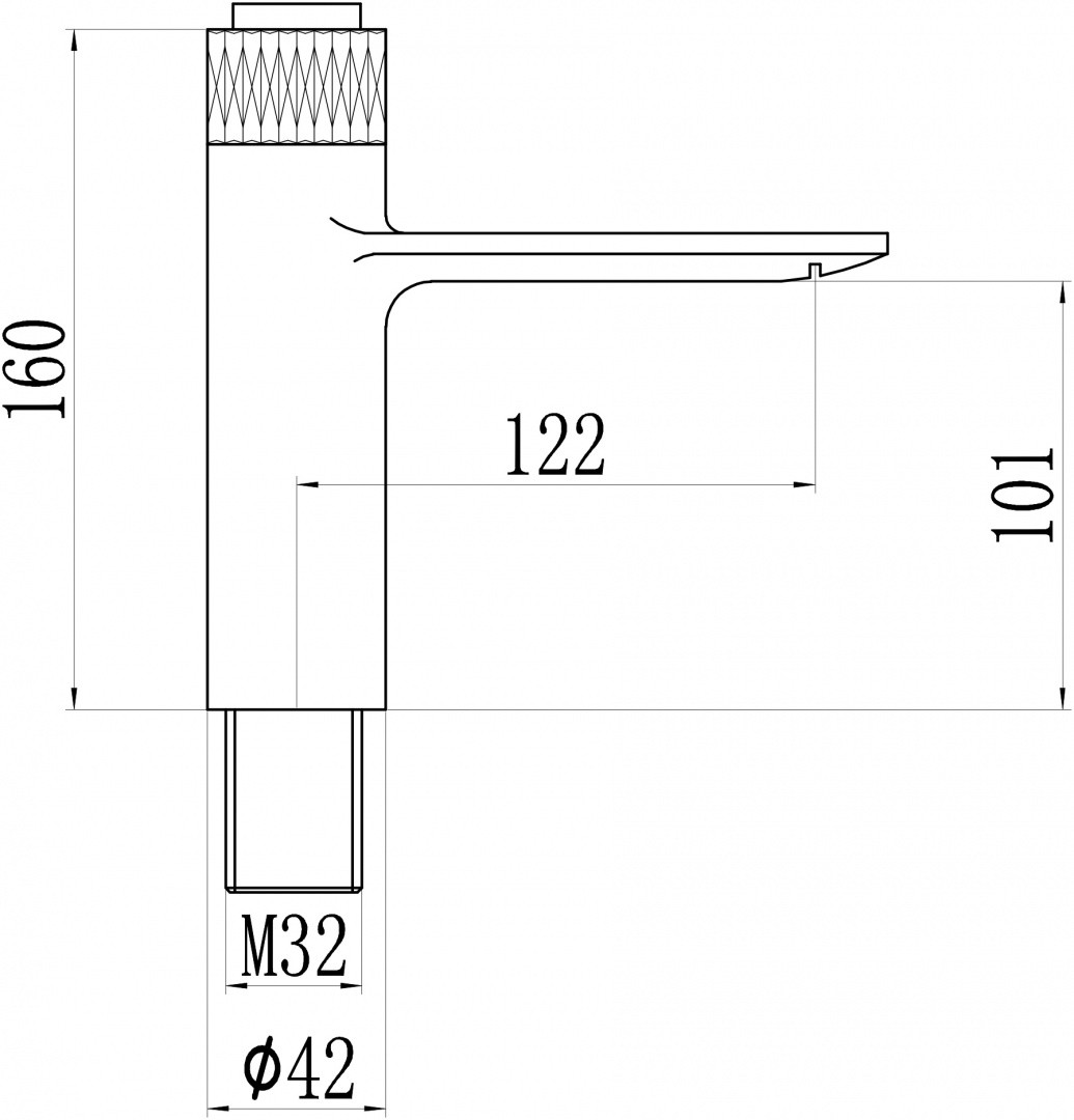 Приобрести savol смеситель для раковины 160мм, хром s-601810
