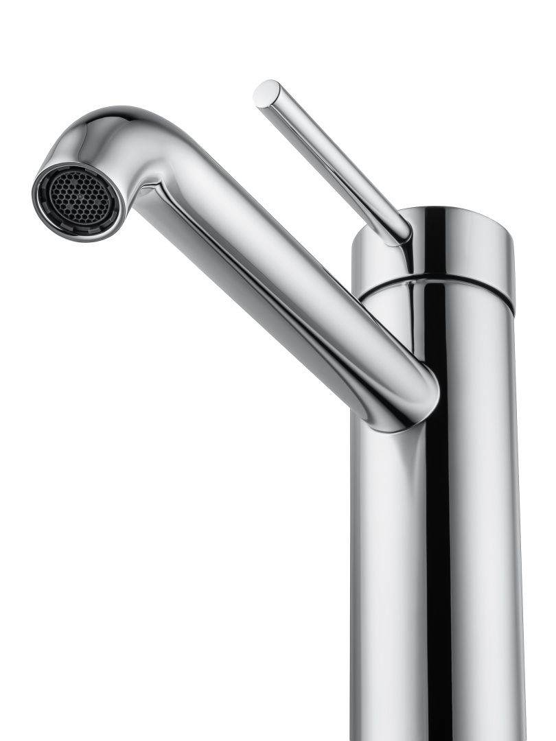 Приобрести смеситель для раковины высокий wonzon & woghand stick, хром (ww-88239017-cr)