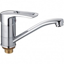 HAIBA Смеситель для кухни 124 мм, хром HB-4566-2