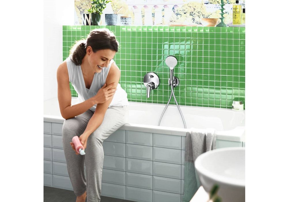 Приобрести cмеситель для ванны hansgrohe novus 71045000
