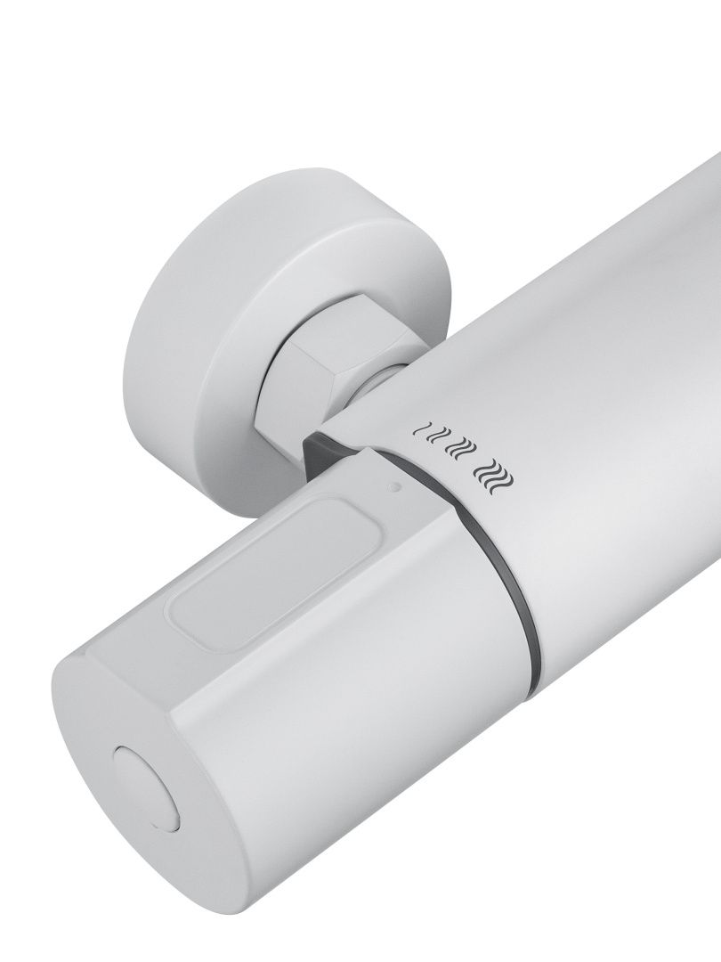 Приобрести смеситель для душа с термостатом wonzon & woghand inn 2, белый матовый (ww-a2006-a-mw)