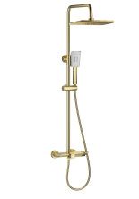 Душевая система WONZON & WOGHAND, Брашированное золото (WW-AE33110-BG)