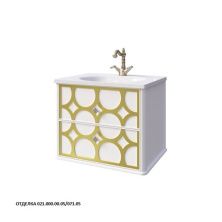 Caprigo Тумба с раковиной CAPRICE 60 см, белая/золото, эмаль