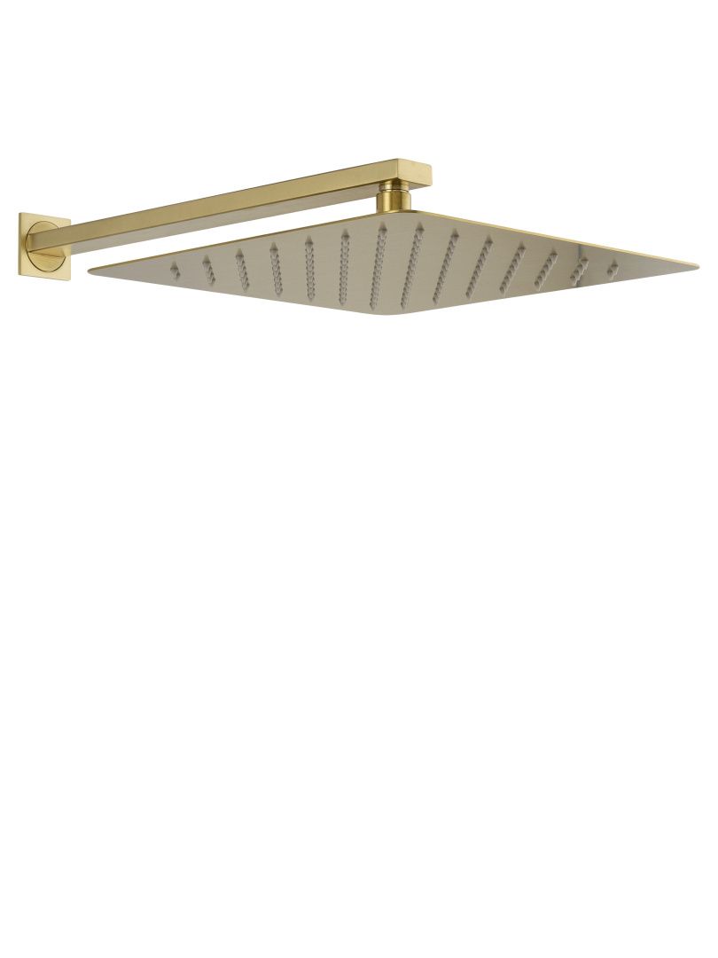 Приобрести душевая система встраиваемая wonzon & woghand edge, брашированное золото (ww-88939003-bg)
