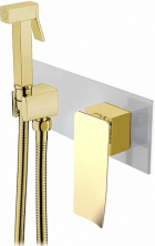 Boheme Гигиенический душ Q, хром\золото 147-CRG.2