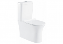 Унитаз-компакт безободковый BelBagno Ancona BB1224CPR-P