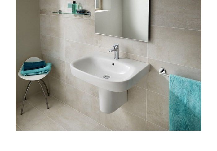 Приобрести раковина подвесная roca debba 60 см 7.3279.9.400.y