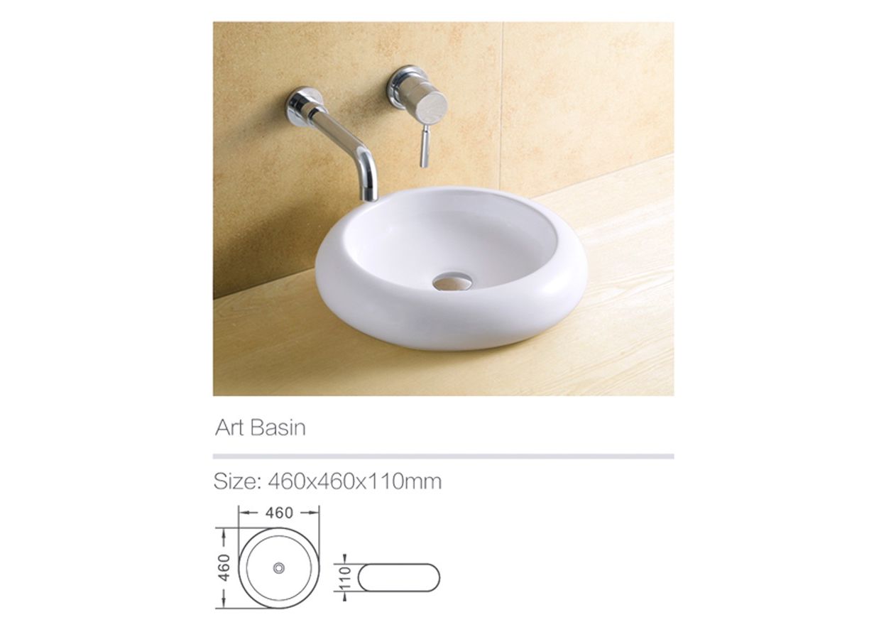 Приобрести раковина-чаша ceramalux 45 см n 7031в