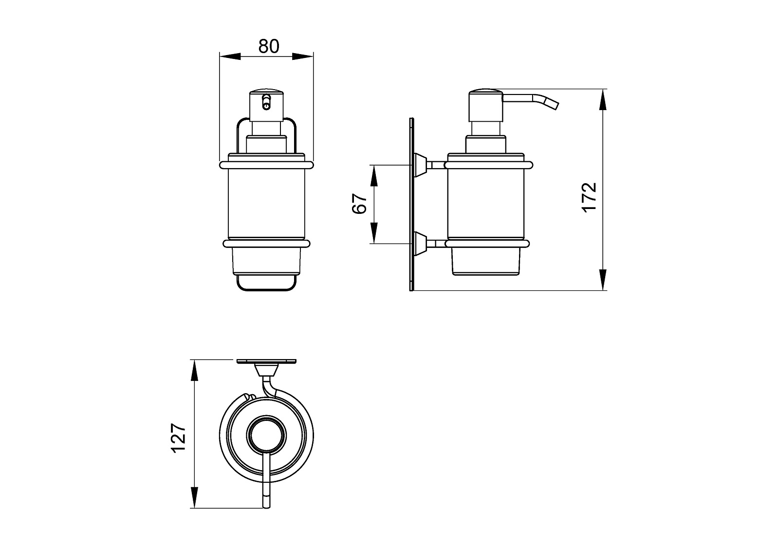 Приобрести дозатор timo nelson 150038/00 хром